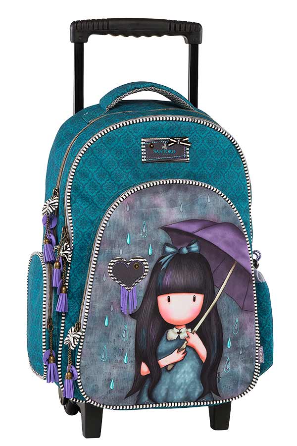 Σχολική τσάντα τρόλεϊ Santoro gorjuss My umbrella Graffiti 177253